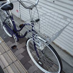 CASULY[カジュリー]RELAX(リラックス)26吋 ファミリーサイクル シングル/マットネイビーの画像