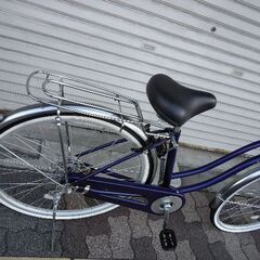 CASULY[カジュリー]RELAX(リラックス)26吋 ファミリーサイクル シングル/マットネイビーの画像
