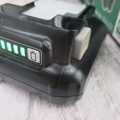 ハイコーキ HiKOKI G1210DA ディスクグラインダ 10.8V バッテリー×2 充電器 中古品 美品 【ハンズクラフト宜野湾店】の画像