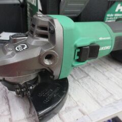 ハイコーキ HiKOKI G1210DA ディスクグラインダ 10.8V バッテリー×2 充電器 中古品 美品 【ハンズクラフト宜野湾店】の画像