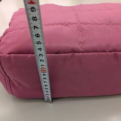 ハンドバッグ　ピンク　ショルダーベルト有の画像