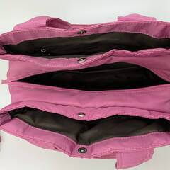 ハンドバッグ　ピンク　ショルダーベルト有の画像