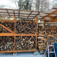 広葉樹割薪　軽トラ一杯10,000円　11月24日（月・祝）のみの画像