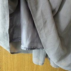 プリーツ　レース　スカート　ロングスカートの画像