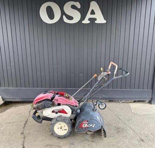 h-225△ q 岐阜発/ ミツビシ/ マイボーイ/ MMR68/ 管理機/ 耕運機/ 実動 動画プラスチック部破損あり/ 現状品/ R7.6/12 △