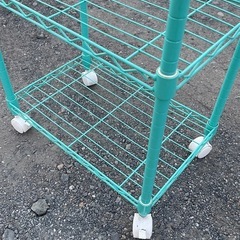 カラースチールラック　中古の画像