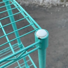 カラースチールラック　中古の画像