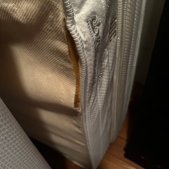 IDC大塚家具 キングスダウン ベットフレーム マットレス ダブルサイズの画像