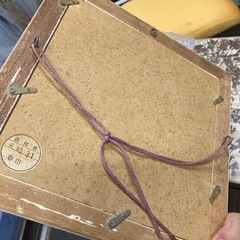 渡辺あきお氏　草むらの子猫　版画 縦横25㎝の画像