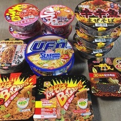 カップヌードル等の画像