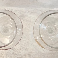 美品 ワイングラス ペア グラス アフターヌーンティーリビング シャンパングラスの画像