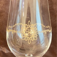 美品 ワイングラス ペア グラス アフターヌーンティーリビング シャンパングラスの画像