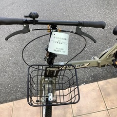 折りたたみ自転車(カーキ)のご紹介！(トレファク寝屋川)の画像