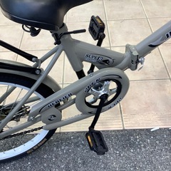 折りたたみ自転車(カーキ)のご紹介！(トレファク寝屋川)の画像