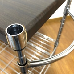 スチールラック キッチンワゴン メタルラック キャスター付きの画像