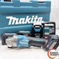 【未使用】ﾏｷﾀ makita GA019GRMX ﾃﾞｨｽｸｸﾞﾗｲﾝﾀﾞ ｸﾞﾗﾝﾀﾞ ｻﾝﾀﾞ ﾊﾞｯﾃﾘ4.0Ah ×2 充電器 40V 純正 【ハンズクラフト沖縄豊見城店】の画像