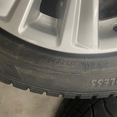 トーヨースタッドレス　トランパスTX 235/50R18 30ヴェルファイア純正アルミの画像