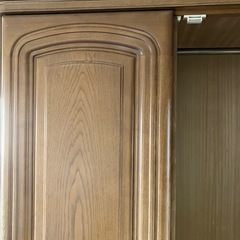洋服タンス　　木製の画像