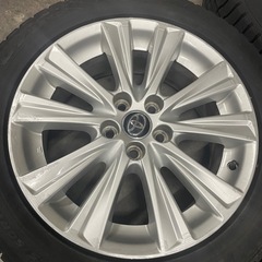 トーヨースタッドレス　トランパスTX 235/50R18 30ヴェルファイア純正アルミの画像