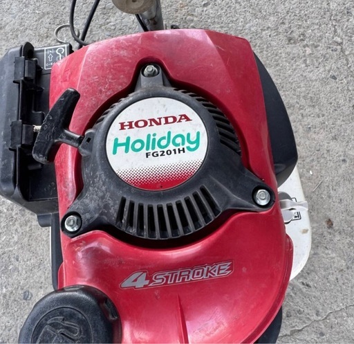 h-226△ q 岐阜発/ ホンダ/ ホリデー/ FG201H/ 管理機/ 耕運機/ エンジン始動/ ロータリー欠品/ 現状品/ R7