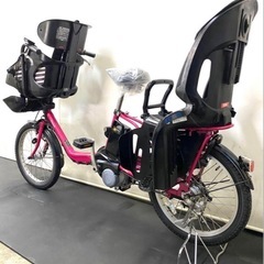 1年保証 送料無料　新型　パナソニック　ギュットミニ　ピンク　電動アシスト自転車の画像