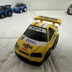 チョロQ Qステア Q-STEER 5台セット NISSAN スカイライン GTR R32 R34 SUBARU 360 TAKARA 動作未確認 現状品 札幌市 白石店 の画像