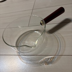 ガラス片手鍋の画像