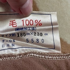 【お取引中🐱su様】【新品未使用】毛布③の画像