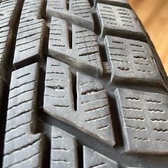 YOKOHAMA ice GUARD スタッドレスタイヤ 2019年製　アルミホイール付き　4本セットiG60 155/80R13 の画像