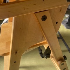 木製ハイチェア 　ベビーチェア　澤田木工所の画像