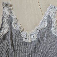 アンデミュウ　レースタンクトップ　の画像