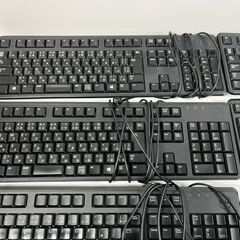 PC キーボード 11台セット 有線 USB DELL マウスコンピュータ acer等の画像