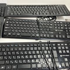 PC キーボード 11台セット 有線 USB DELL マウスコンピュータ acer等の画像