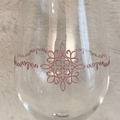 美品 ワイングラス ペア グラス アフターヌーンティーリビング シャンパングラスの画像