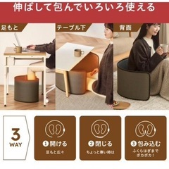 IRIS OHYAMA ぐるポカ パネルヒーター の画像