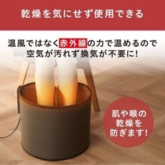 IRIS OHYAMA ぐるポカ パネルヒーター の画像