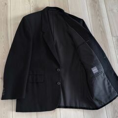 黒のジャケット　Lサイズ　羊毛の画像