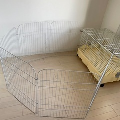 うさぎ 小動物ケージ ペット用空気清浄機 サークル他まとめての画像