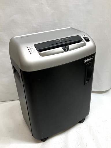 大型 Fellowes フェローズ 業務用 シュレッダー SB-85C キャスター付き 細断枚数15枚 ダストボックス容量26.5L 
事務用品