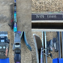 スキー板　4点セットの画像