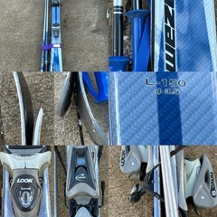 スキー板　4点セットの画像