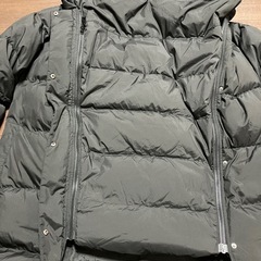 無印良品のママコート  M-L 黒 の画像