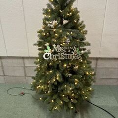 クリスマスツリー オーナメント LEDライト ① 幅90cm×奥行90cm×高さ150cmの画像