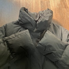 無印良品のママコート  M-L 黒 の画像