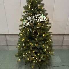 クリスマスツリー オーナメント LEDライト ② 幅90cm×奥行90cm×高さ150cmの画像