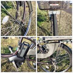 東京調布直渡しのみ　2017年 PAS ナチュラXL電動アシスト自転車 内装3段の画像