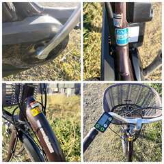 東京調布直渡しのみ　2017年 PAS ナチュラXL電動アシスト自転車 内装3段の画像