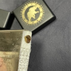 [未使用に近い]ZIPPOのWORLD HUNT CONSERVATIONデザインのライターです。の画像