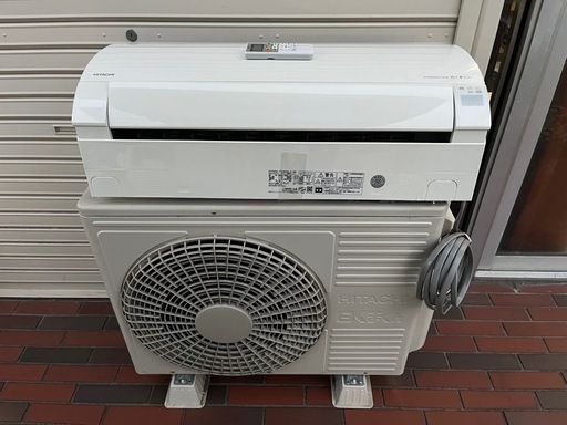 ★美品★イオン除菌ファン搭載❗️冷房11〜17畳❗️暖房11〜14畳❗️✨】定価142,280円HITACHI／日立 4.0kwルームエアコン RAS-YX400L2 2021年製