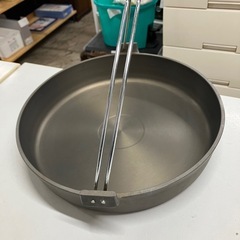 A2511-414 すき焼き鍋 つる付 28cm 中古の画像